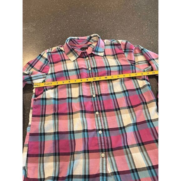 TALBOTS Plaid shirt size Medium - Picture 11 of 13